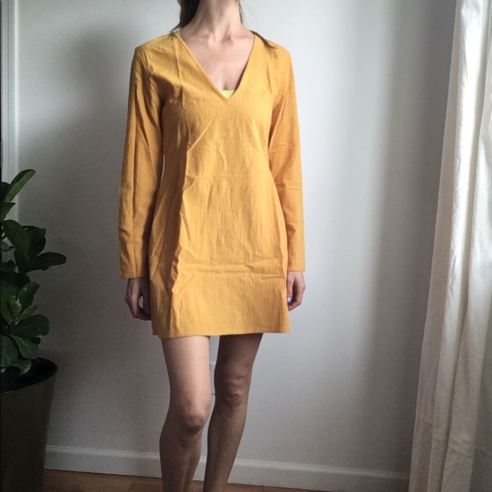 Linen Mini Dress - Picture 2 of 7